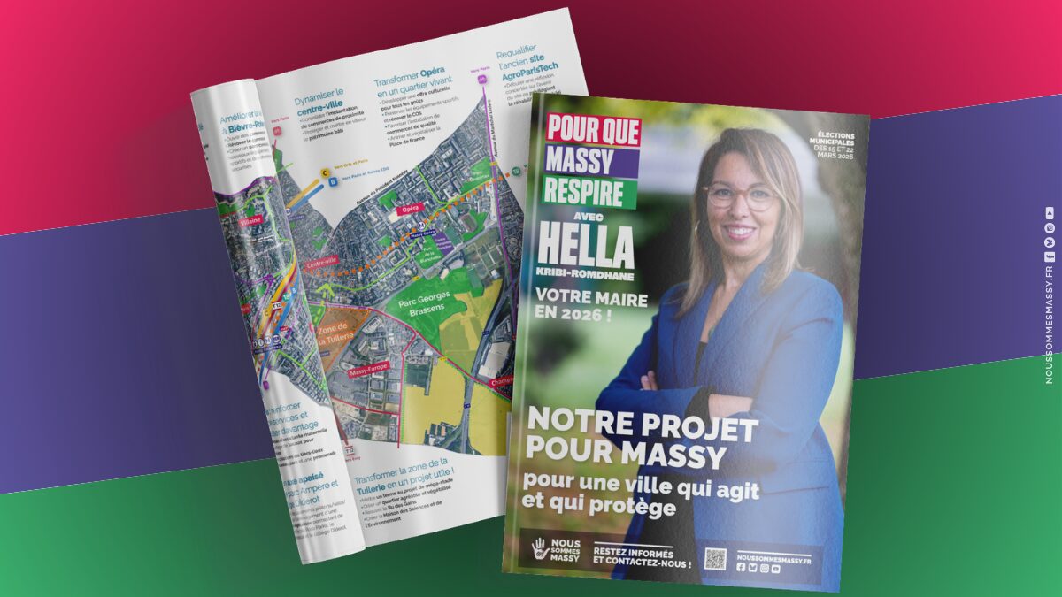 Notre super projet pour Massy, une ville qui agit et qui protège