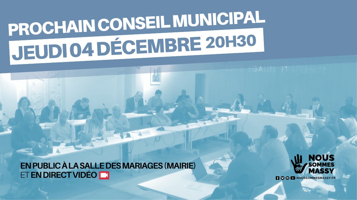Conseil municipal du 04 décembre 2025